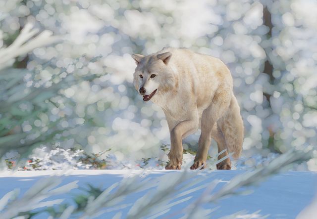 learn about arctic wolves