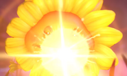 Un Tournesol qui utilise Rayon Solaire dans la bande-annonce
