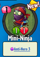 Le joueur qui reçoit Mini-ninja d'un Pack de Base