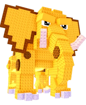 Jefe brainrot Elefante Formaggio