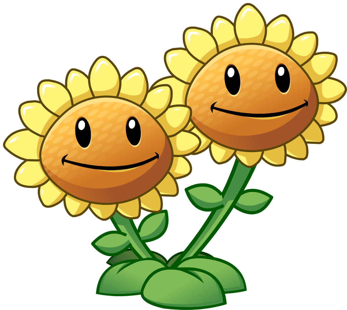 Twin Sunflower (Plants vs. Zombies 2), Plants vs. Zombies Wiki