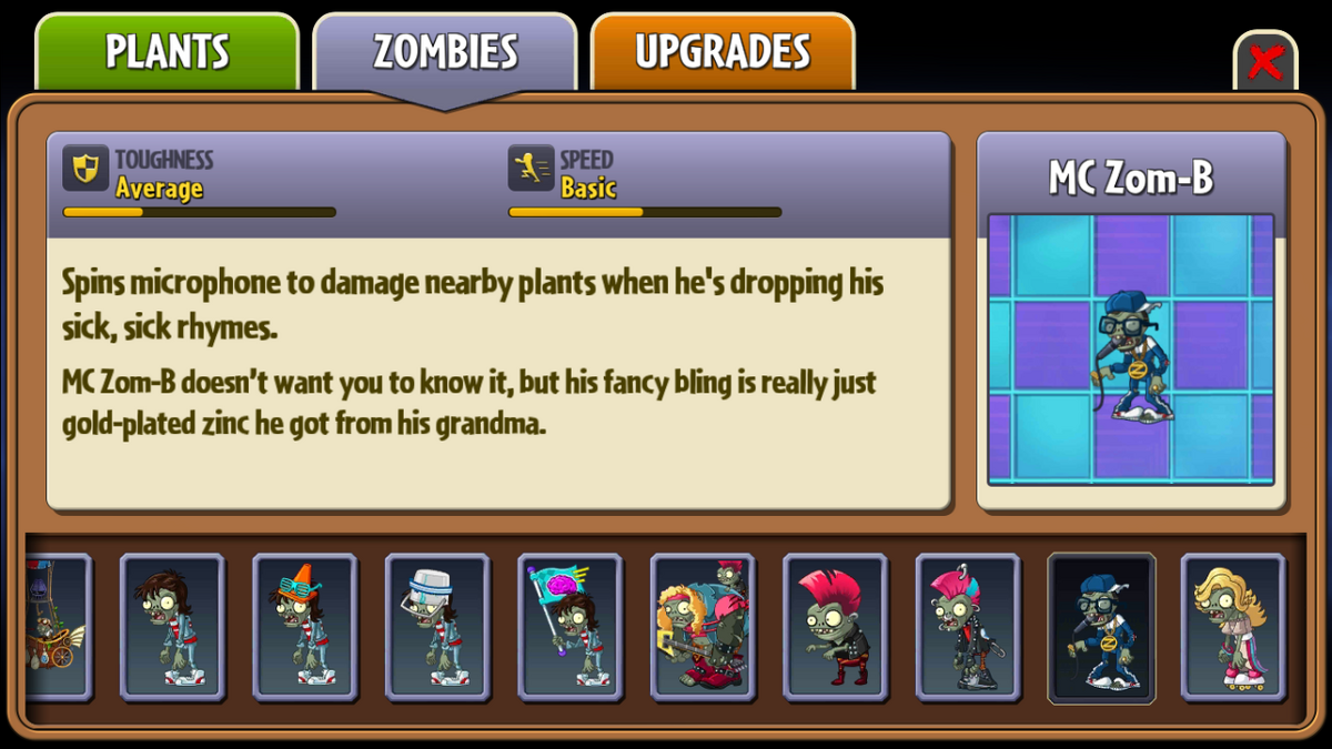 MC Зом-Би | Plants vs. Zombies Wiki | Fandom