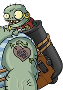 В пушке на Гаргантюа-пирата