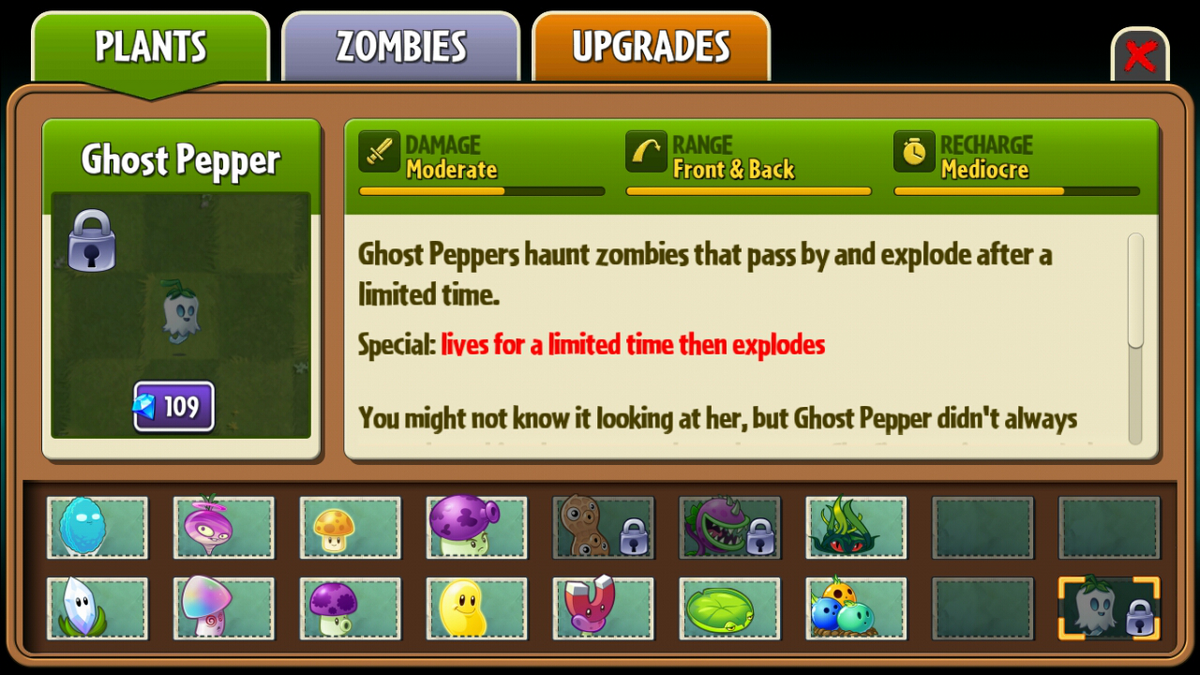 Призрачный Перец | Plants vs. Zombies Wiki | Fandom