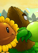 На экране загрузки игры Plants vs. Zombies