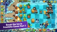 Сломай лёд в первой части Обмороженных Пещер