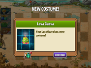Getting Lava Guava 1st costume