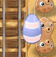 Яйцо падает
