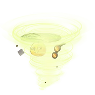 При подкормке в костюме в HD качестве