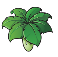 plants vs zombies umbrella leaf plush