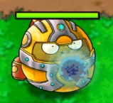 Стреляет синим шаром