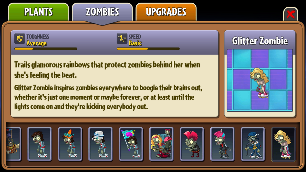 Блестящий зомби | Plants vs. Zombies Wiki | Fandom