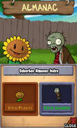 Змест у DS версіі ў гульні Plants vs. Zombies