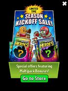 Zombie Coach in an advertisement of the Season Kickoff Sale