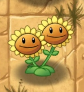 Twin Sunflower in-game