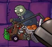Catapult Zombie's first degrade