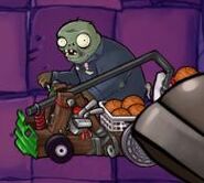 Catapult Zombie's first degrade