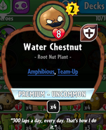 Water Chestnut's statistics