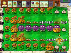 Sunny Day (hidden mini-game), Plants vs. Zombies Wiki