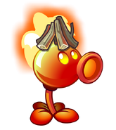 HD Fire Peashooter with costume