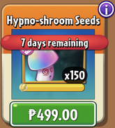 Hypno-shroom's seeds in the store (10.5.2, Special)