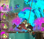 Imp Pear's Plant Food effect