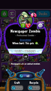 Newspaper Zombie's statistics before update 1.14.13