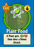 The player receiving Plant Food from a Premium Pack