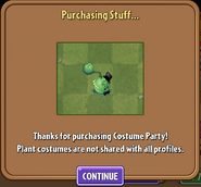 Purchasing Cabbage-pult's Top Hat & Monocle costume (10.0.1)