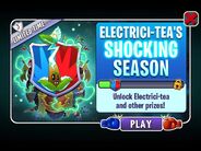 Electrici-tea in an advertisement for Electrici-tea's Shocking Season in Arena