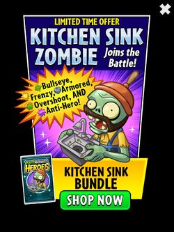 Kitchen Sink Zombie Plants Vs Zombies Wiki Fandom
