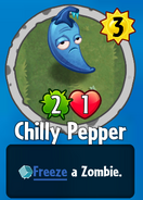 The player receiving Chilly Pepper from a Premium Pack