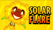 Solar Flare in the animated trailer