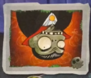 Vampire Imp in a Plants vs. Zombies sticker album