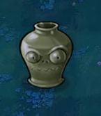A zombie vase in-game.