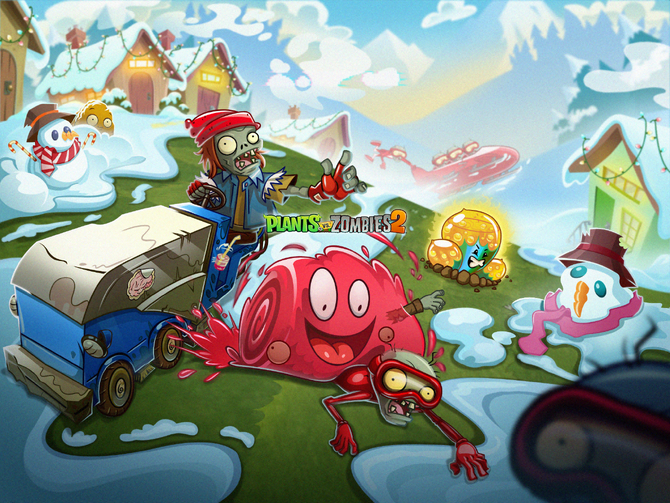 Plants vs. Zombies 2 скачать 10.9.1 на iOS