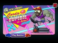 Cardio Zombie in an ad