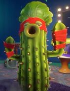 Grass Knuckles costume for the Cactus in Plants vs. Zombies: Garden Warfare 2