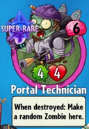 The player receiving Portal Technician from a Premium Pack