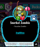 Snorkel Zombie's statistics