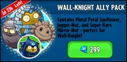 Metal Petal Sunflower on the Wall-Knight Ally Pack