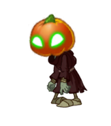 Pumpkin Head Zombie Third Tier