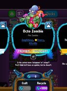 Octo Zombie's statistics