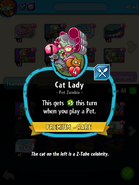 Cat Lady's statistics