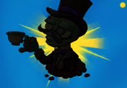 Gentleman Zombie's silhouette