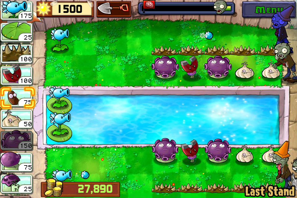 Last Stand (Plants vs. Zombies), Plants vs. Zombies Wiki