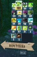 Lista de plantas generables: Repetidora