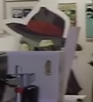 Bar Zombie on a cardboard cutout in PopCap headquarters