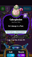 Cakesplosion stats