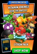 Lima-Pleurodon in an advertisement for the Citron Pack